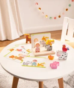 HABA Holzspielzeug - Stapelspielzeug Bauernhof | Teddy Toys Kinderwelt