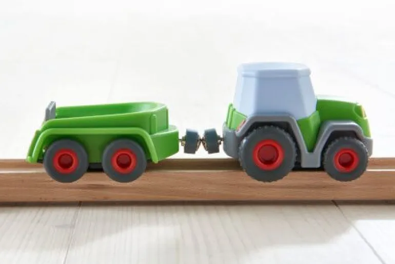 HABA Kullerbü # Traktor mit Anhänger | Teddy Toys Kinderwelt