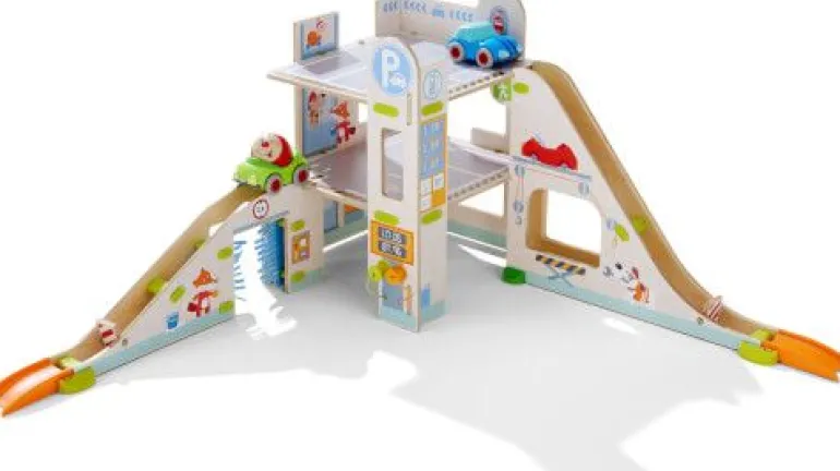 HABA Kullerbü Spielbahn Parkhaus | Teddy Toys Kinderwelt