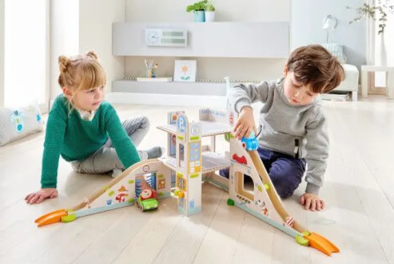 HABA Kullerbü Spielbahn Parkhaus | Teddy Toys Kinderwelt