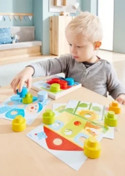 HABA Steckspiel Kunterbunte Welt | Teddy Toys Kinderwelt