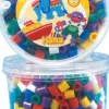 HAMA 8570 Bügelperlen Maxi - Dose Vollton Mix, 600 Perlen, 7 Farb | Teddy Toys Kinderwelt