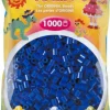 HAMA 207-08 Bügelperlen Midi - Blau 1000 Perlen, ab 5 Jahren | Teddy Toys Kinderwelt