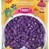 HAMA 207-07 Bügelperlen Midi, lila, 1.000 Stück, ab 5 Jahren | Teddy Toys Kinderwelt
