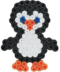 HAMA Bügelperlen Maxi - Stiftplatte Pinguin + 250 Perlen | Teddy Toys Kinderwelt