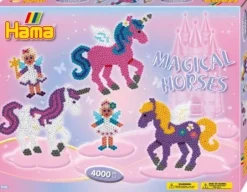 HAMA Bügelperlen Midi - Geschenkpackung Zauberhafte Pferde | Teddy Toys Kinderwelt