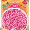 HAMA Bügelperlen Midi - Pastell Pink, 1000 Perlen | Teddy Toys Kinderwelt