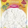 HAMA Bügelperlen Midi - Weiß, 1000 Perlen | Teddy Toys Kinderwelt