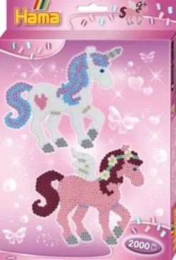 Hama® midi Bügelperlen Geschenkbox Traumpferde. | Teddy Toys Kinderwelt