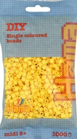 Hama®Perlen Hellgelb 1.000 Stück. | Teddy Toys Kinderwelt