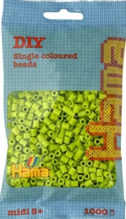 Hama®Perlen Lime 1.000 Stück. | Teddy Toys Kinderwelt