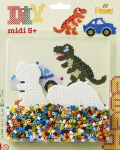 Hama®Sortiment Dino und Auto. | Teddy Toys Kinderwelt