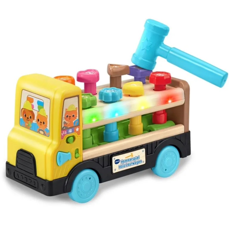 Hammerspiel Holz-Lastwagen | Teddy Toys Kinderwelt