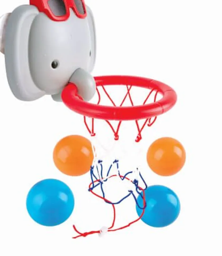 Hape - Badespaß mit dem Elefanten-Basketballkorb | Teddy Toys Kinderwelt
