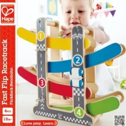 Hape - Flickflack-Rennbahn | Teddy Toys Kinderwelt