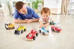 Hape - Flitzer Fahrzeug, sortiert | Teddy Toys Kinderwelt