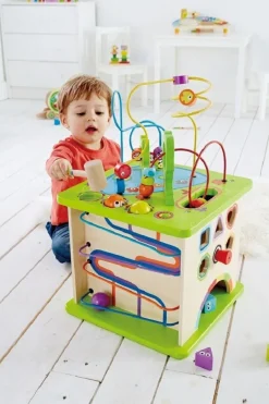 Hape - Motorikwürfel "Kleine Tierchen" | Teddy Toys Kinderwelt