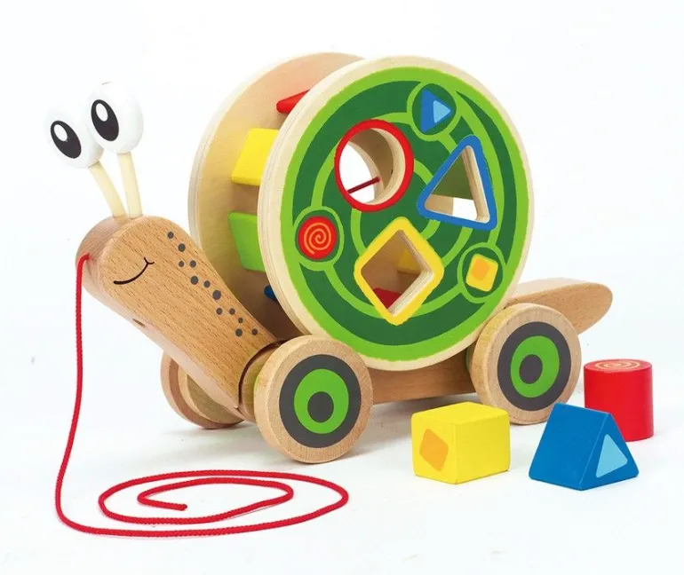 Hape - Nachzieh Schnecke | Hape | Marken | Teddy Toys Kinderwelt