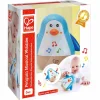 Hape - Penguin Musical Wobbler | Teddy Toys Kinderwelt