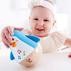 Hape - Penguin Musical Wobbler | Teddy Toys Kinderwelt