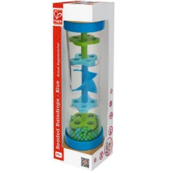 Hape - Regenmacher, blau | Lernspiele & Puzzle | Baby-und Kleinkindspielzeug | Spielzeug | Teddy Toys Kinderwelt
