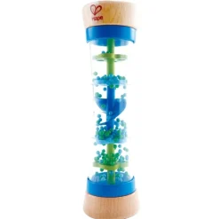 Hape - Regenmacher, blau | Lernspiele & Puzzle | Baby-und Kleinkindspielzeug | Spielzeug | Teddy Toys Kinderwelt