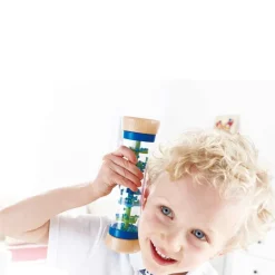 Hape - Regenmacher, blau | Lernspiele & Puzzle | Baby-und Kleinkindspielzeug | Spielzeug | Teddy Toys Kinderwelt
