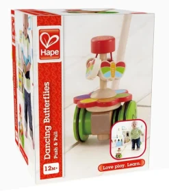 Hape - Schiebespielzeug Tanzende Schmetterlinge | Teddy Toys Kinderwelt