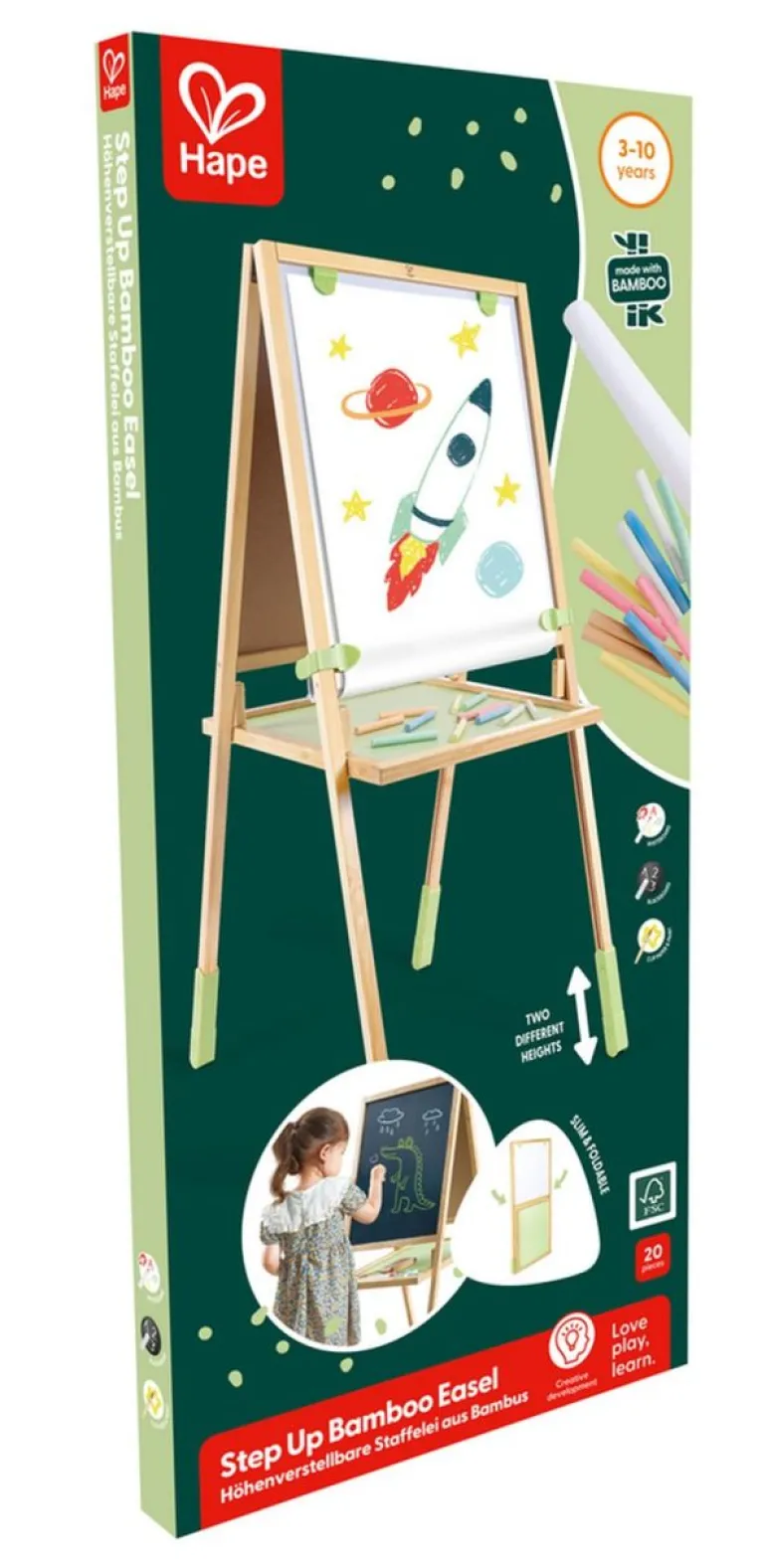 Hape - Spieltafel Bambus | Teddy Toys Kinderwelt