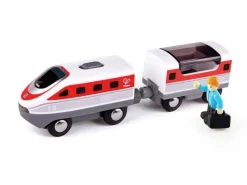 Hape Batteriebetriebenes Intercity-Zugset | Teddy Toys Kinderwelt