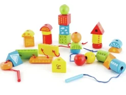 Hape Fädelklötze | Teddy Toys Kinderwelt