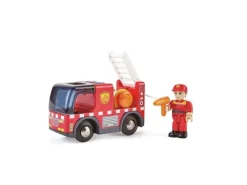 Hape Feuerwehrauto mit Sirene | Teddy Toys Kinderwelt