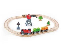 Hape Frachtlieferung-Eisenbahn, Kreis | Teddy Toys Kinderwelt