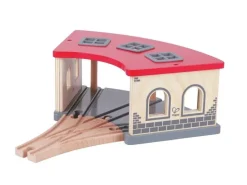 Hape Großer Lokschuppen | Teddy Toys Kinderwelt