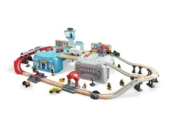 Hape Großstadtlandschaft Eisenbahn in Aufbewahrungsbox | Teddy Toys Kinderwelt
