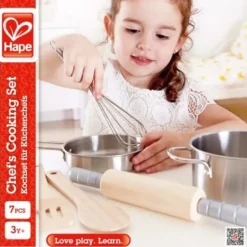 Hape Kochset für Küchenchefs | Teddy Toys Kinderwelt