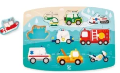 Hape Puzzle Einsatzfahrzeuge | Teddy Toys Kinderwelt