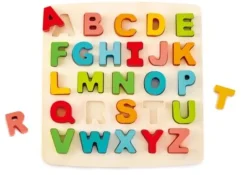 Hape Puzzle mit Großbuchstaben, 27 Teile | Teddy Toys Kinderwelt