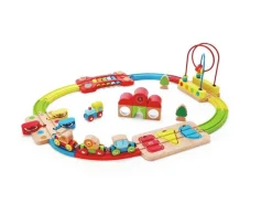 Hape Regenbogen-Puzzle Eisenbahnset | Teddy Toys Kinderwelt