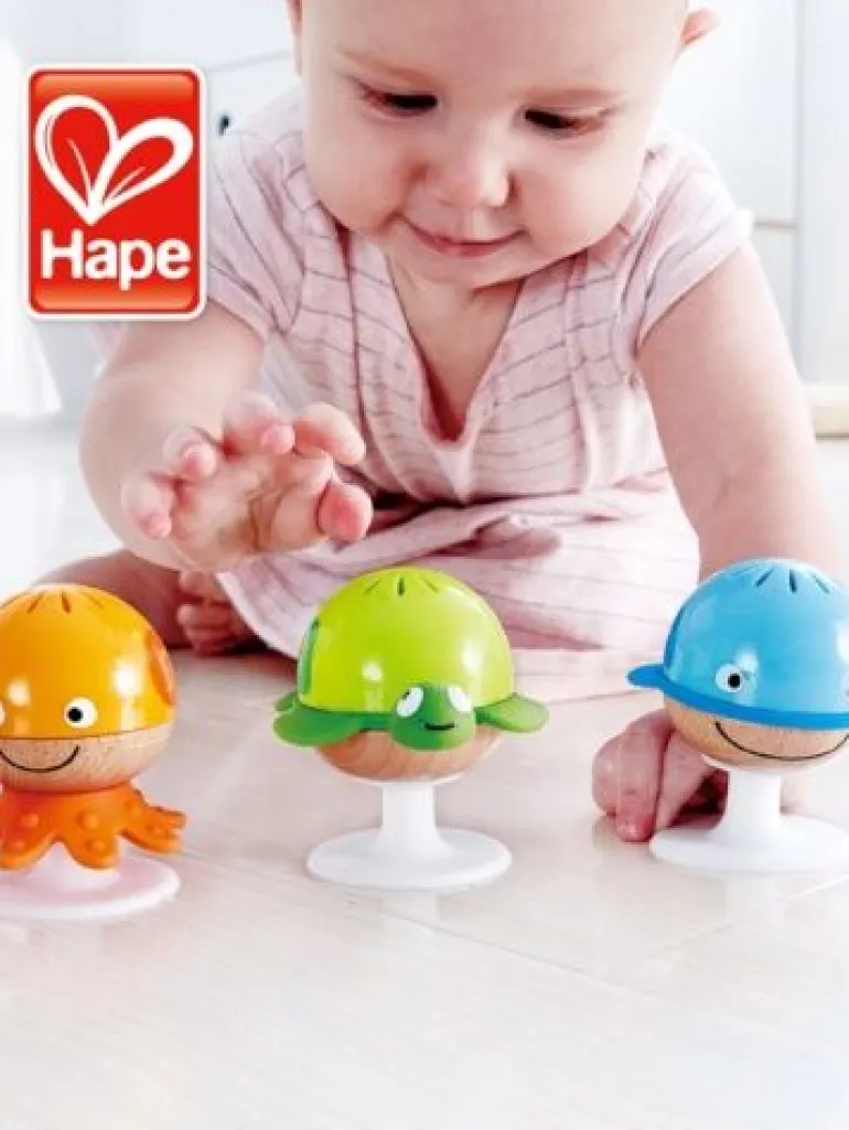 Hape Saugnapf Rasselset | Teddy Toys Kinderwelt