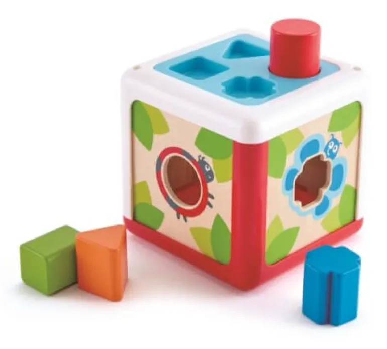 Hape Sortierbox Gartenhütte | Teddy Toys Kinderwelt
