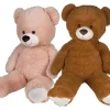 Happy People - Riesenteddy, braun/beige,100 cm, sortiert | Teddy Toys Kinderwelt