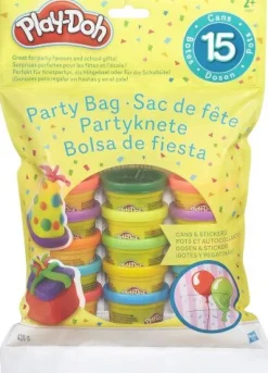 Hasbro 18367EU5 Play-Doh Partyknete mit Stickern, 15-teilig, ab 2 | Teddy Toys Kinderwelt