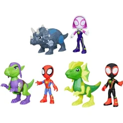 Hasbro Marvel Spidey und seine Super-Freunde - Dino-Webs Held und Dino, sortiert | Teddy Toys Kinderwelt