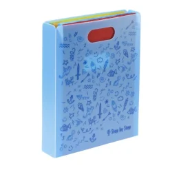 Heftbox mit Tragegriff - Blau 213403 | Teddy Toys Kinderwelt