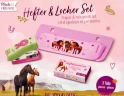 Hefter & Locher Set - Pferdefreunde | Teddy Toys Kinderwelt