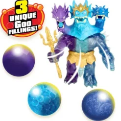 HEROES OF GOO JIT ZU - Deep Goo Sea - Triple Goo Pack - King Hyd | Teddy Toys Kinderwelt