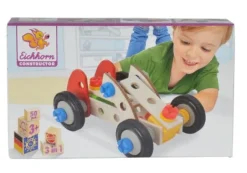 HEROS Eichhorn Constructor - Rennauto, 50-teilig, ab 3 Jahre | Teddy Toys Kinderwelt