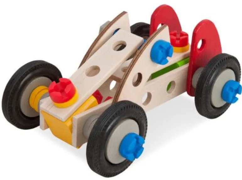 HEROS Eichhorn Constructor - Rennauto, 50-teilig, ab 3 Jahre | Teddy Toys Kinderwelt