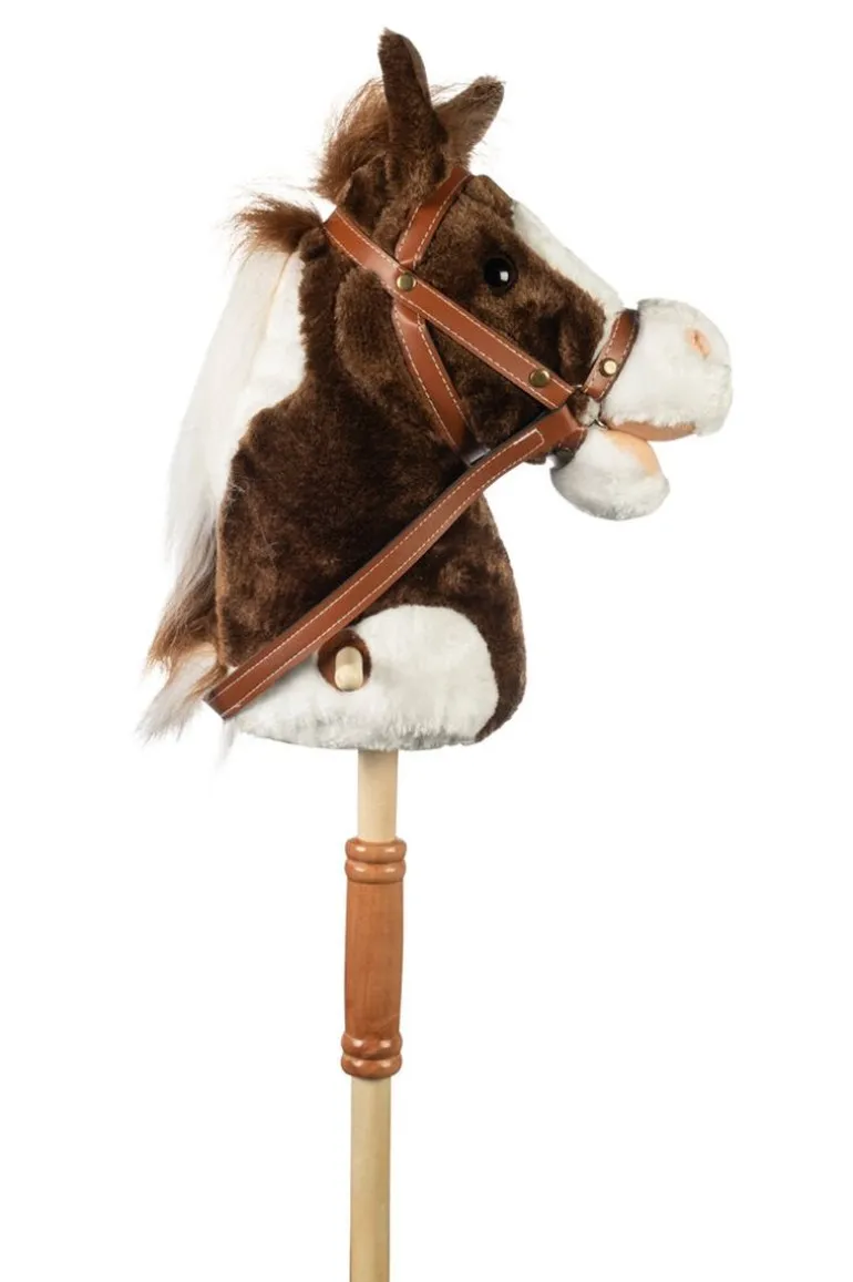 Hobby Horsing - Steckenpferd Bella, braun-weiß | Teddy Toys Kinderwelt